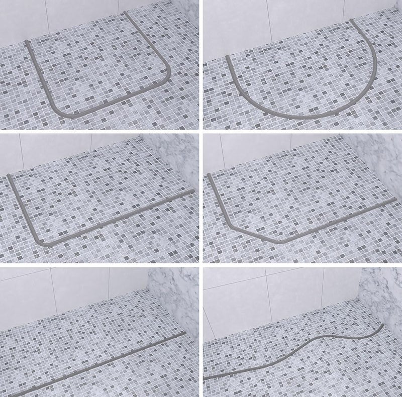 Duzzy 67 Inch Collapsible Shower Water Dam, Shower Threshold Water Stopper Barrier and Retention System and Keeps Water Inside Threshold Dry and Wet Separation, Suitable for Bathroom & Kitchen - Image 4